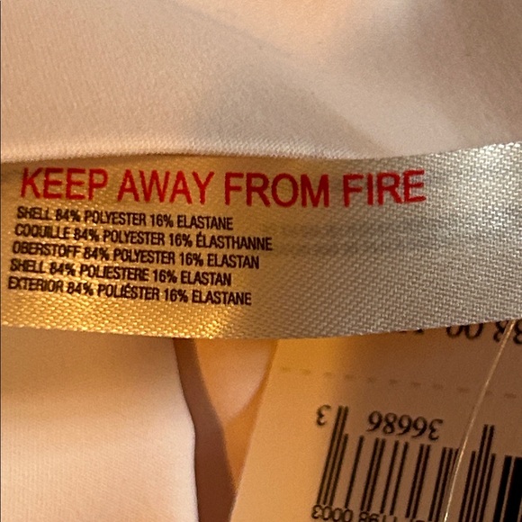 NWT FREE PEOPLE Nina bandeau scuba tube bra bralette in nude size large - Picture 8 of 8